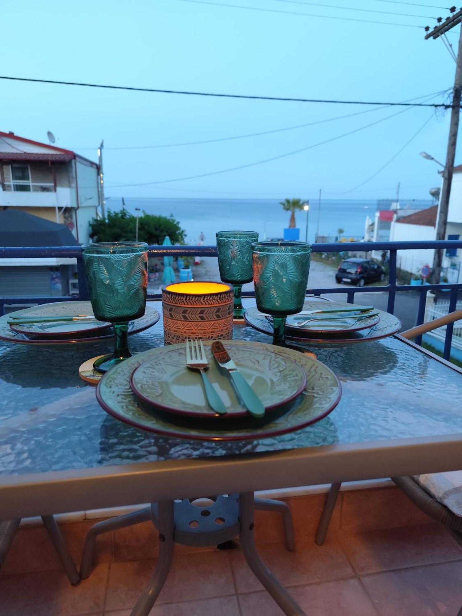 Mana Mia Seaside Apartments ليبتوكاريا المظهر الخارجي الصورة